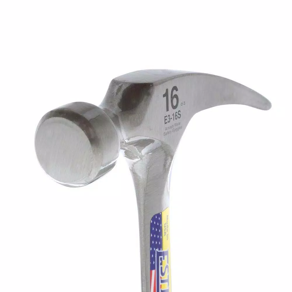 Estwing 16 oz. Rip Claw Hammer with Shock Reduction Grip, Forged Steel