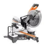 RIDGID 12 in. Dual Bevel Sliding Miter Saw, 15 Amp, 70° Miter Capacity thumbnail 1