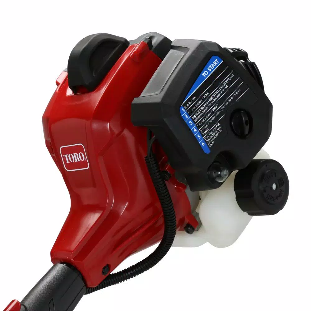 Toro 25.4cc 2-Cycle Gas String Trimmer, Attachment Capable, Straight Shaft