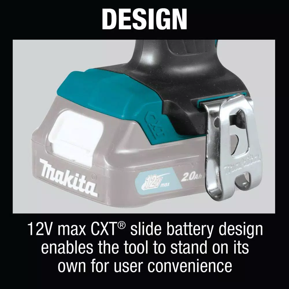Makita 12V Max CXT Lithium-Ion Cordless 3/8 in. Driver-Drill (Tool-Only)