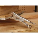 Husky 3-Piece Locking Pliers Set with Long Nose and Heat-Treated Jaws thumbnail 4
