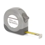Unbranded 12 ft. SAE Tape Measure with Rubber Comfort Grip and Belt Clip thumbnail 3