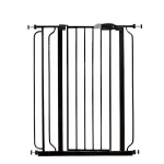 Regalo Easy Step Extra Tall Walk-Through Baby Gate, 41" Black Metal thumbnail 1