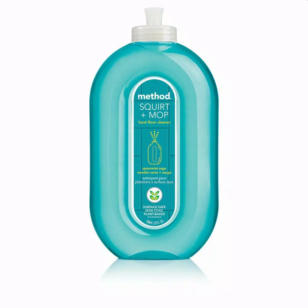 Method Spearmint Sage All Floor Cleaner - 25 oz. Non-Toxic Spray and Mop Formula