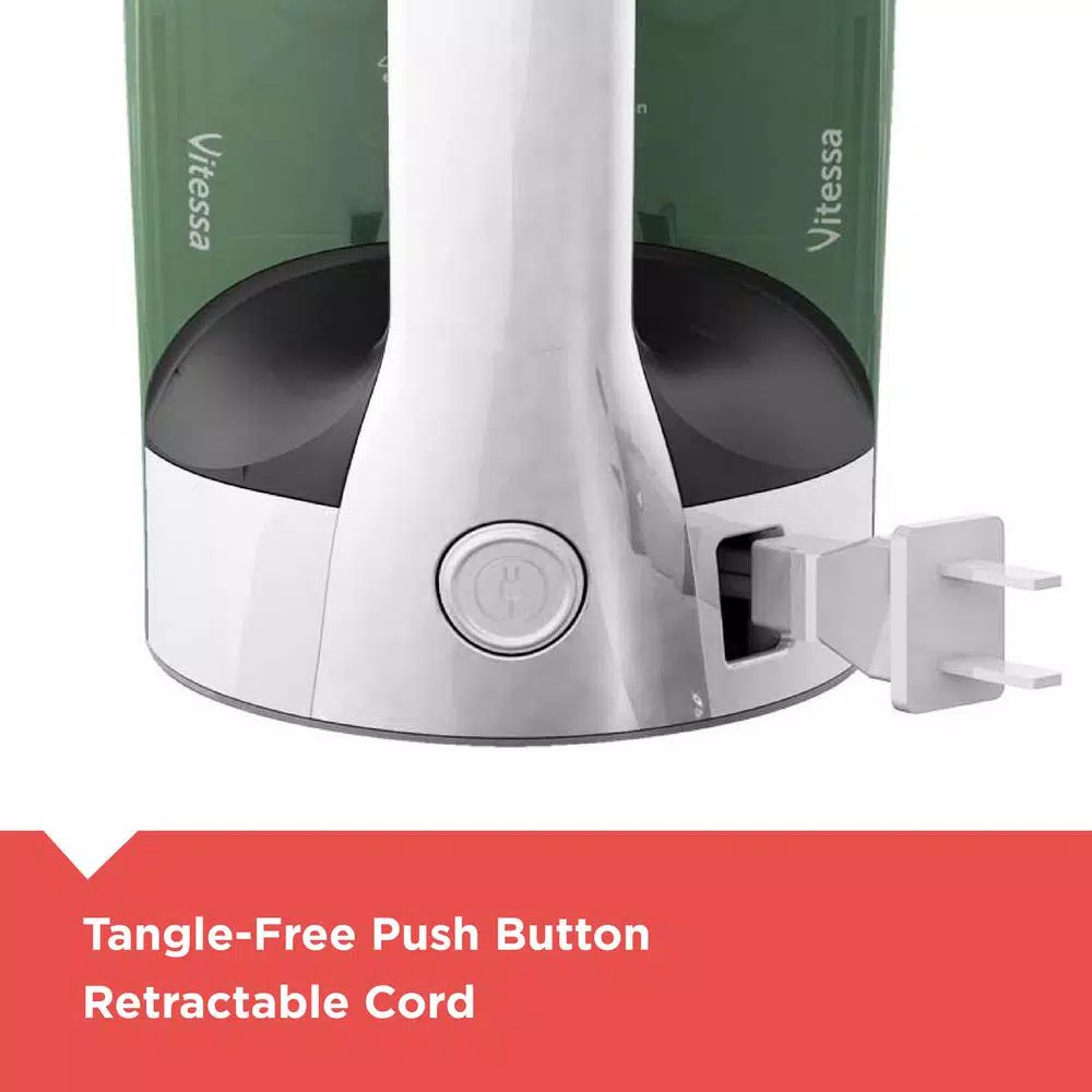 BLACK+DECKER Vitessa Advanced Steam Iron with Retractable Cord, 1200W, Green/White