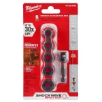 Milwaukee SHOCKWAVE Impact-Duty Extractor Set, 6-Piece with Square Socket Adapter thumbnail 1