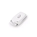 Fox Run Stainless Steel Butter Dish with Lid, 2-Stick Capacity, Silver thumbnail 1