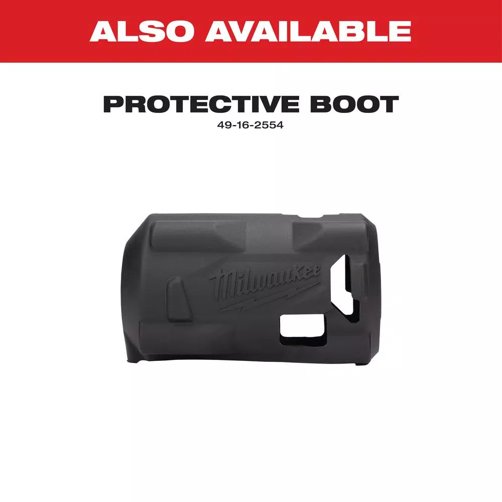 Milwaukee M12 FUEL 3/8 in. Stubby Brushless Cordless Impact Wrench Kit with Two Batteries and Charger