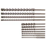 Kateya Carbide Tipped SDS MAX Masonry Drill Bit Set, 11-Piece thumbnail 1