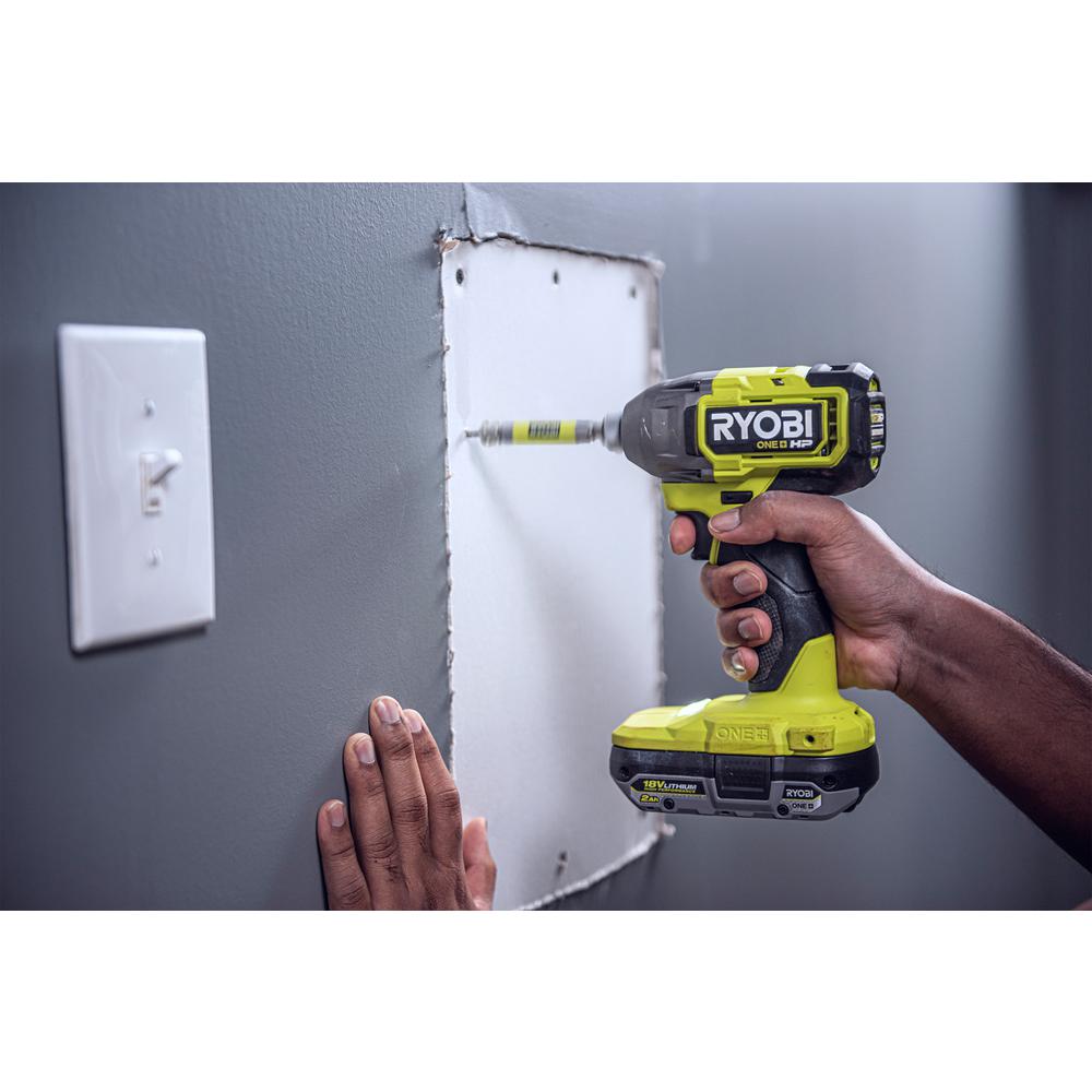 RYOBI 18V ONE+ HP Brushless 2-Tool Combo Kit: 1/2 in. Drill/Driver and 1/4 in. Impact Driver with (2) 2.0 Ah Batteries