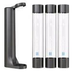 Drinkpod FIZZPod Black One-Touch Sparkling Soda Maker Machine with 3 PET Bottles thumbnail 4