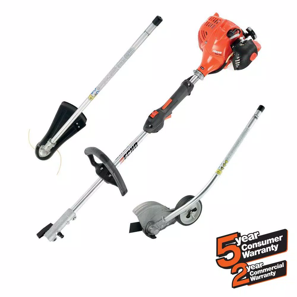 ECHO PAS-225VP 21.2 cc Gas 2-Stroke Straight Shaft Trimmer and Edger Kit