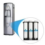 Global Water Bluline Bottleless Hot and Cold Water Cooler with 3-Stage Filtration, Graphite thumbnail 2