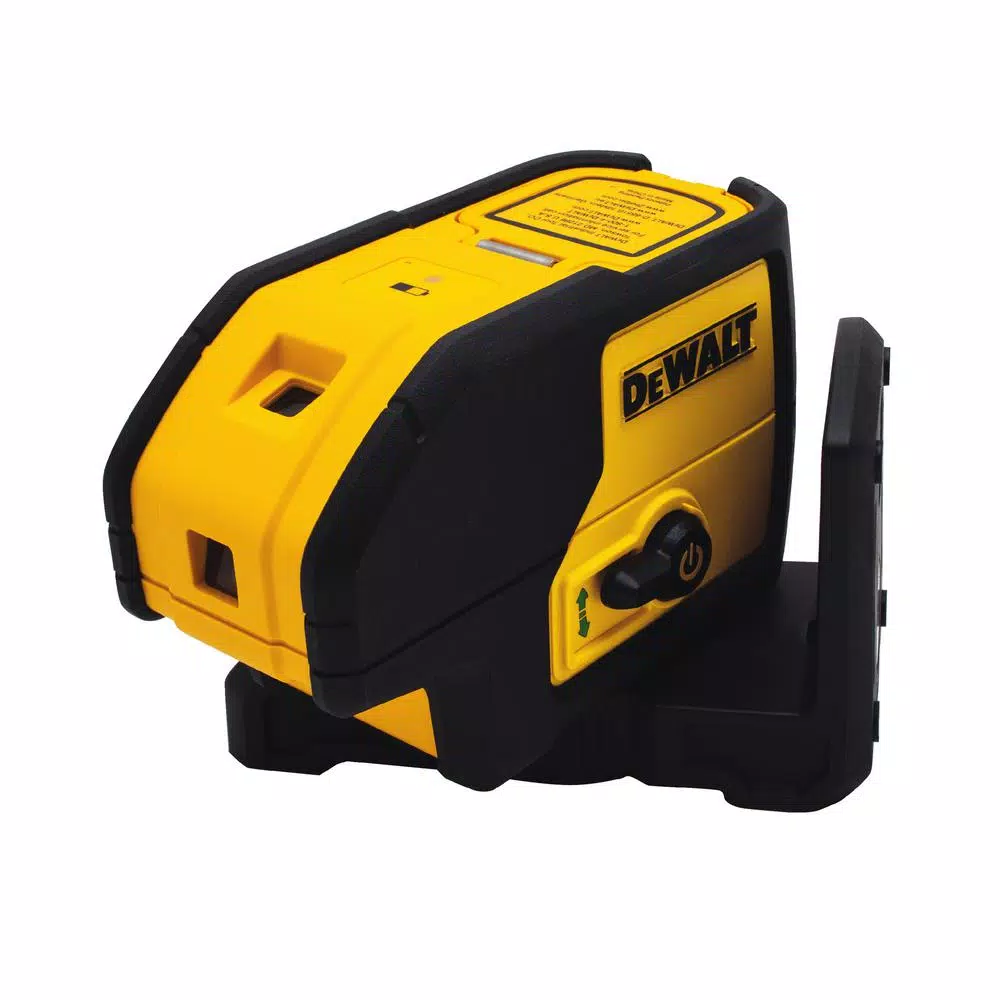 DEWALT Green 3-Spot Self-Leveling Laser Level with Case and (2) AA Batteries