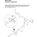 MaxxHaul 70231 Hitch Mount Truck Bed Extender for Ladders, Kayaks, and Lumber thumbnail 4