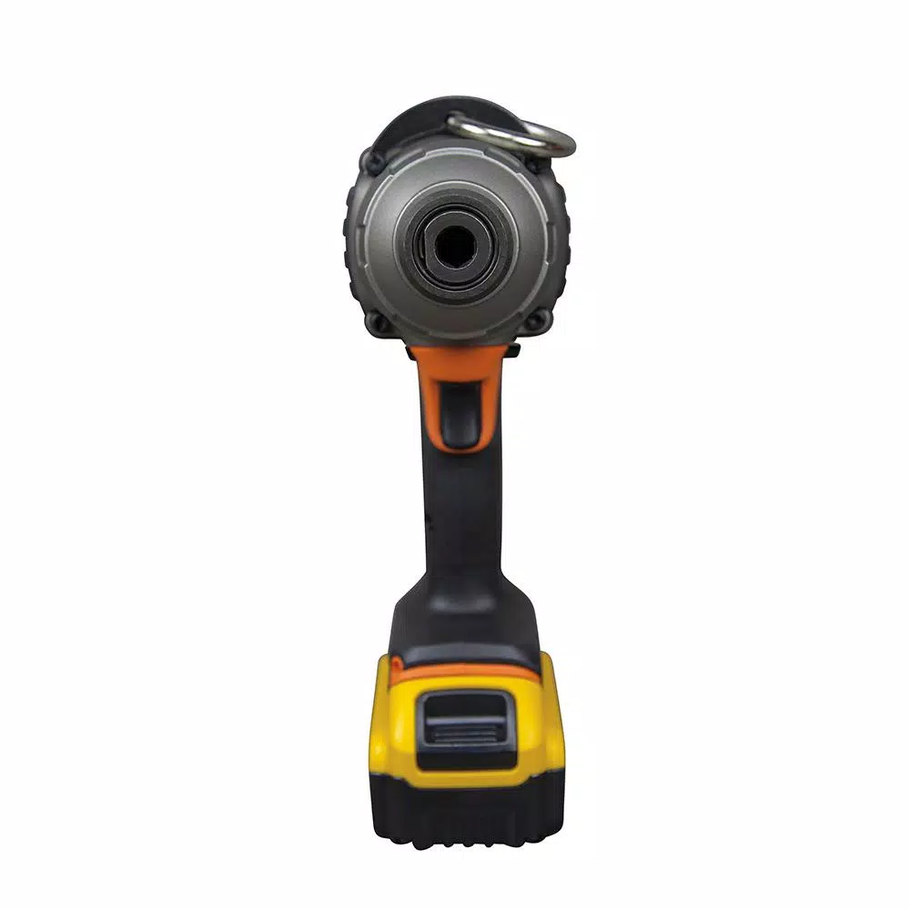 Klein Tools DeWALT 20V MAX Brushless Cordless 7/16 in. Impact Wrench Kit with Two 4.0 Ah Batteries and Charger