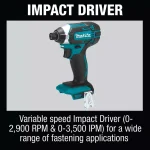 Makita 18V LXT Cordless 6-Piece Combo Kit with 3.0Ah Batteries and Charger thumbnail 6