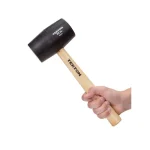 TEKTON 32 oz. Rubber Mallet with Wood Handle thumbnail 7