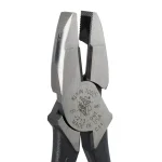 Klein Tools 9 in. Journeyman High Leverage Side Cutting Pliers thumbnail 5