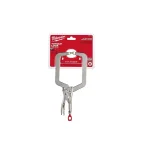 Milwaukee 9 in. Torque Lock Deep Reach Locking C-Clamp with Hardened Jaws thumbnail 6
