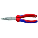 Knipex 6-in-1 Electrician Pliers with Dual-Component Comfort Grips and Tether Attachment thumbnail 4