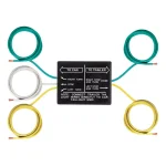CURT 3-to-2-Wire Taillight Converter, Non-Powered Trailer Wiring Adapter thumbnail 1