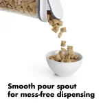 OXO Good Grips POP 3-Piece Cereal Dispenser Set, Airtight Dry Food Storage thumbnail 4