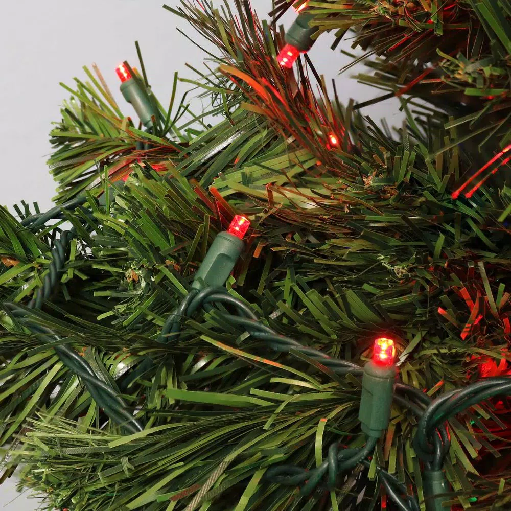 Sunnydaze Decor 22 ft. Red LED Angle Novelty String Lights, 70-Count, Indoor/Outdoor
