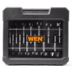 WEN 14-Piece Forstner Bit Set with Carrying Case, High Carbon Steel thumbnail 4