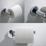 KRAUS Elie Chrome Solid Brass Toilet Paper Holder thumbnail 3