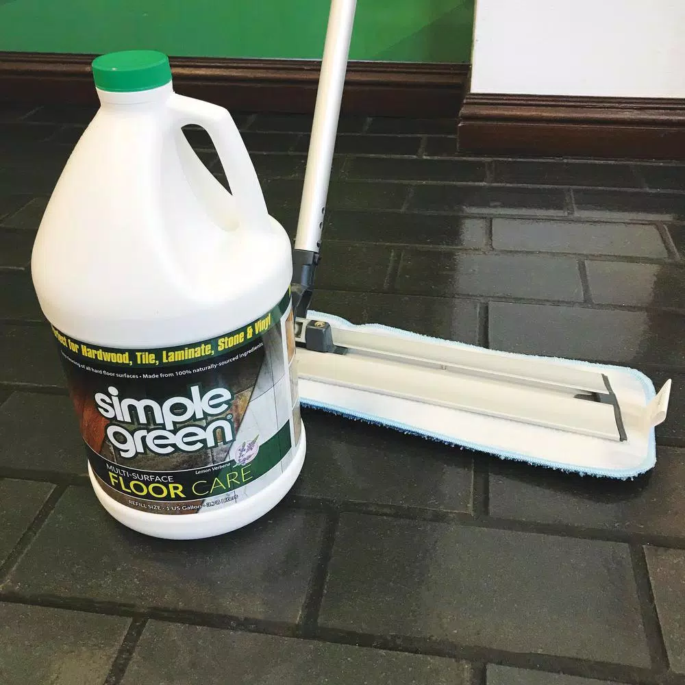 Simple Green Multi-Surface Floor Care Cleaner, Lemon Verbena, 128 oz.