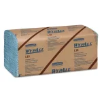 WypAll L10 Windshield Towels, 1-Ply Blue Disposable Wipers, 224 per Pack, 10 Packs per Carton thumbnail 1