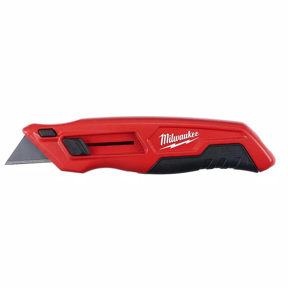 Milwaukee Side Slide Utility Knife with Metal Body and Blade Storage
