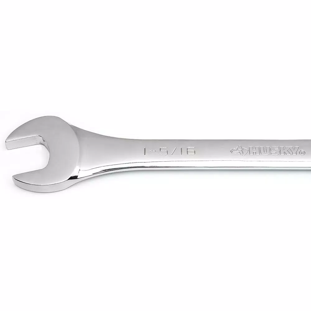 Husky 1-5/16 in. 12-Point Combination Wrench, Chrome Alloy Steel