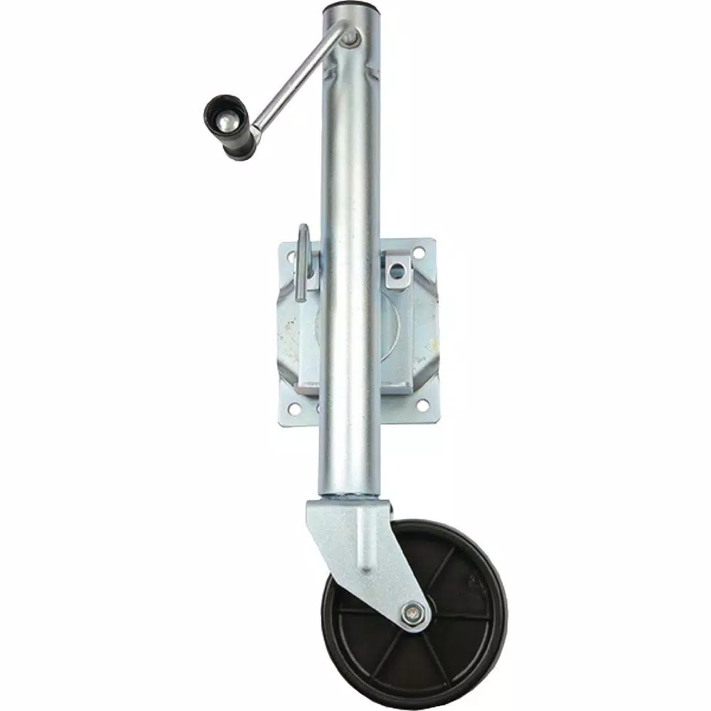 Ultra-Fab Products Sidewind Swivel Tongue Jack - 1,000 lbs. Capacity - Heavy-Duty Steel