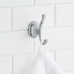Glacier Bay Treyburn Double Robe Hook in Chrome thumbnail 3