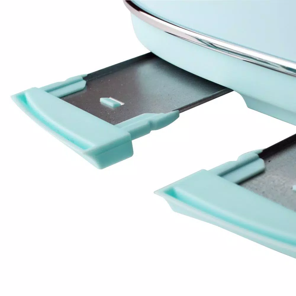 Haden Heritage 4-Slice Retro Wide Slot Toaster, 1500W, Turquoise