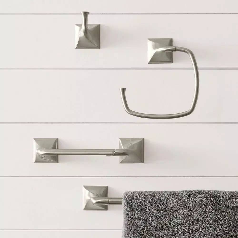 Delta Everly Single Towel and Robe Hook in Brushed Nickel