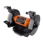 WEN 8 in. Bench Grinder, 4.8 Amp with LED Work Lights and Quenching Tray thumbnail 2