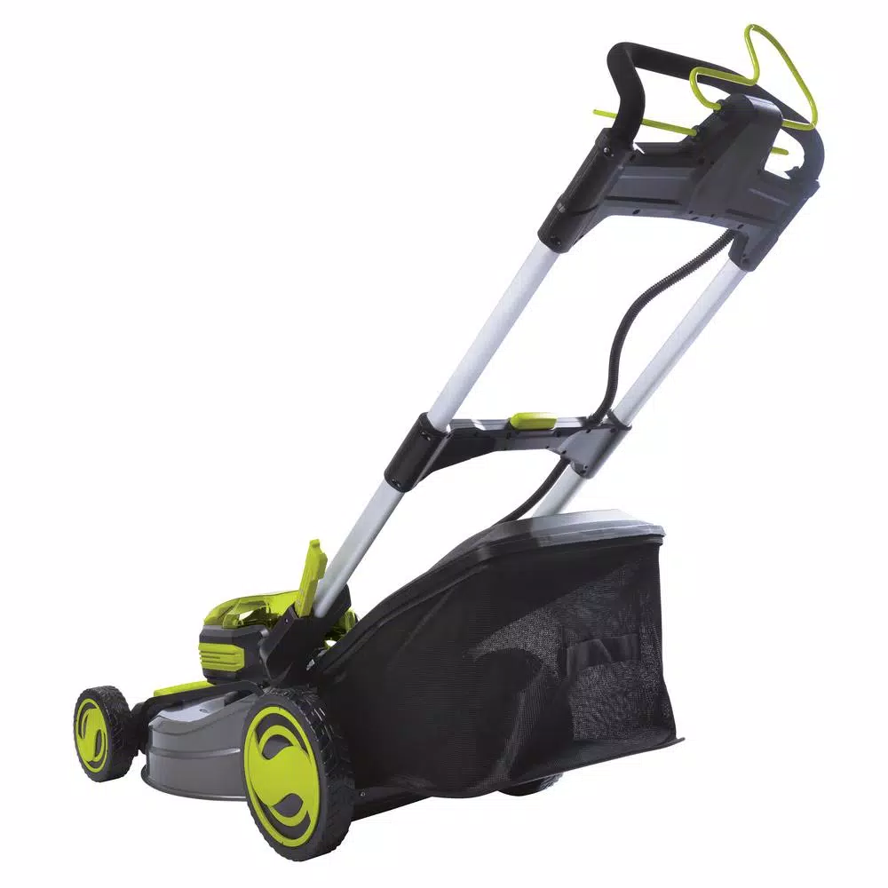 Sun Joe 20 in. 100V Cordless Self-Propelled Walk-Behind Lawn Mower (Tool Only)