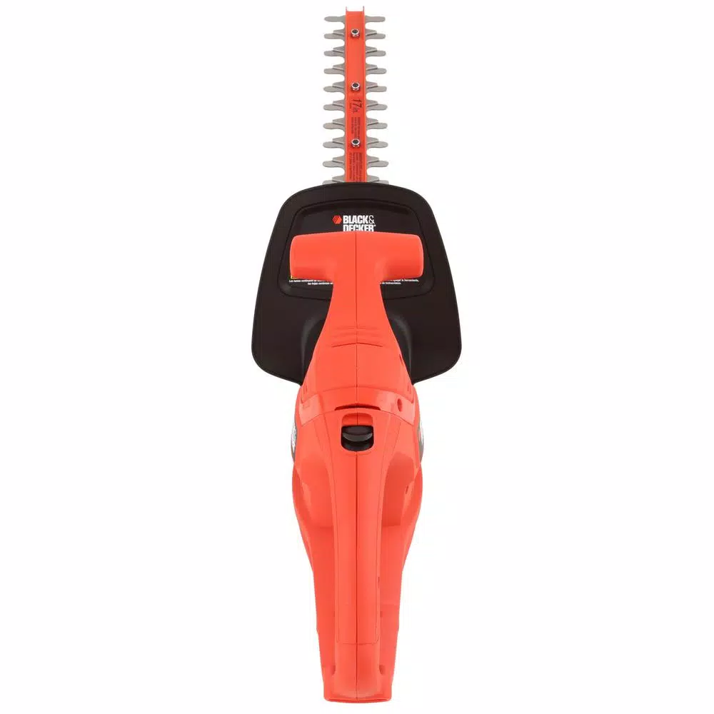 BLACK+DECKER BLACK & DECKER TR117 17 in. Corded Electric Hedge Trimmer, 3.2 Amp