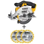 DEWALT 20V MAX Cordless 6-1/2 in. Circular Saw with 18-Tooth Carbide Blade thumbnail 1