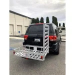 MaxxHaul 80779 Aluminum Hitch Mount Cargo Carrier with 47" Ramp, 500 lb Capacity, 2 in. Receiver thumbnail 6