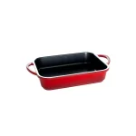 Nordic Ware Pro Cast Traditions 9 x 13 in. Rectangular Aluminum Baker, Cranberry Red thumbnail 1