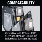 Makita XRM09B 18V LXT & 12V Max CXT Bluetooth Job Site Radio (Tool-Only) thumbnail 5