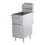 Magic Chef 35 Qt. Stainless Steel Commercial Propane Gas Deep Fryer with 4 Burners thumbnail 2