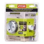 RYOBI Wood/Metal Door Lock Installation Kit with Dual Backset Adjustment thumbnail 11