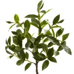 Nearly Natural 2.41 ft. Artificial Topiary with Ornate Clay Planter, Green thumbnail 2