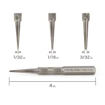 TEKTON 3-Piece Nail Set Kit, 1/32 in., 1/16 in., and 3/32 in. Sizes thumbnail 7