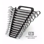 TEKTON 13-Tool Store-and-Go Wrench Rack Keeper, Black thumbnail 2